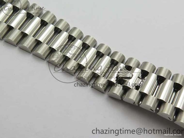 0501 WaterResistant Day Date 40 SS Bp Maker 1:1 Best Edition Tiffany Blue Roman Dial on SS Bracelet A 2549